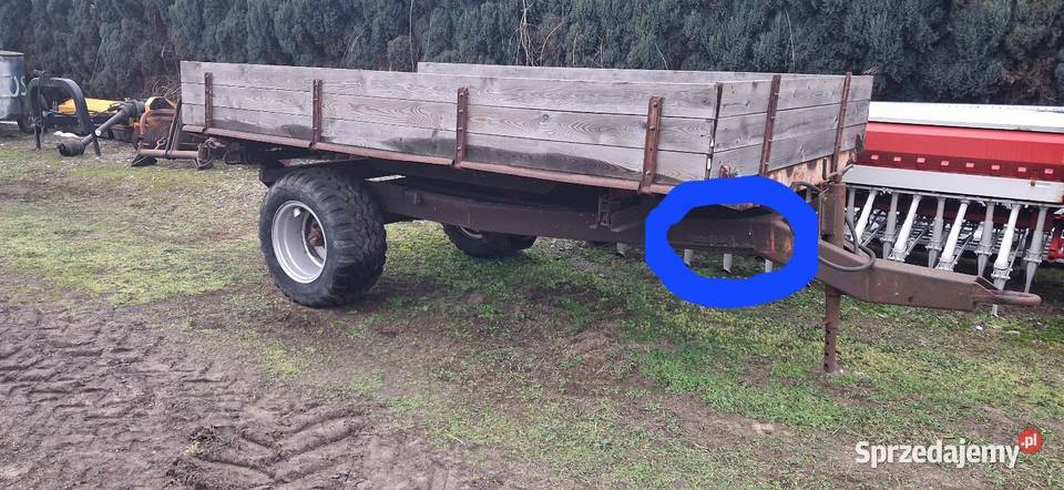 Przyczepa wywrotka tandem skorupa Kępno