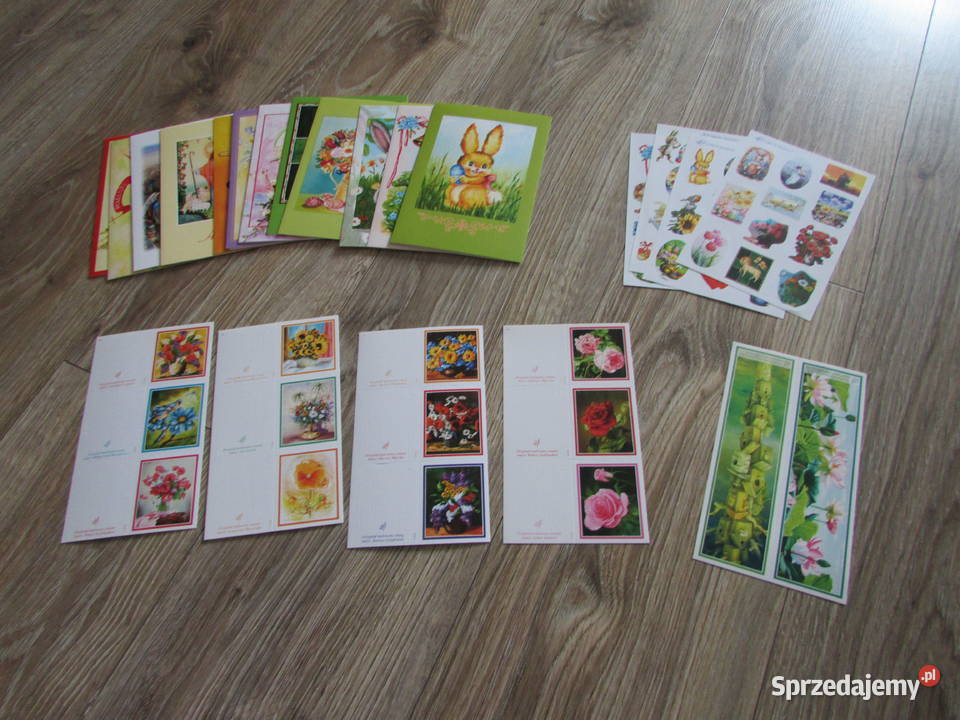 Kartki pocztowe Wielkanoc Zestaw Komplet Amun Kraków