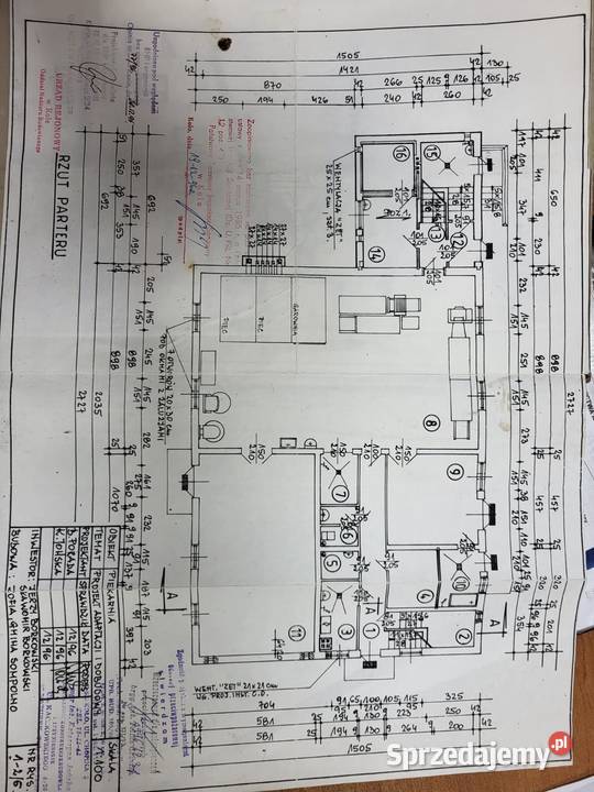 Budynek produkcyjno magazynowy mieszkalny Zofia