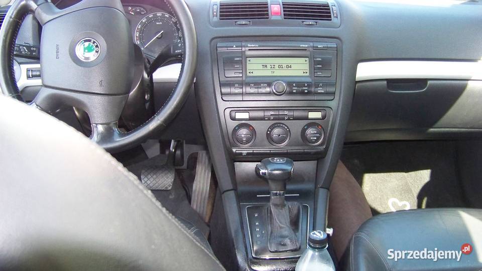 Skoda Octavia 2 19 TDI DSG blokada skrzyni biegów