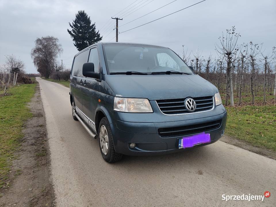 VW Transporter T5 25 TDI 2005r 5 osób KLIMA HAK Bogoria