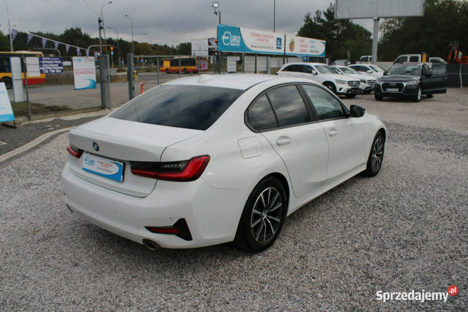 BMW 318 Salon Polska Gwarancja Grzane fotele G20 przyciemniane szyby mazowieckie Warszawa