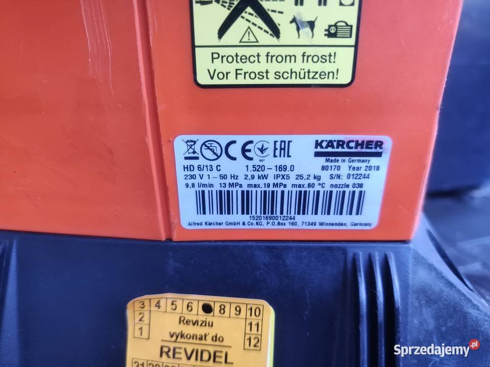 Myjka Karcher HD 613 C Super Stan INNE HDS Odolanów