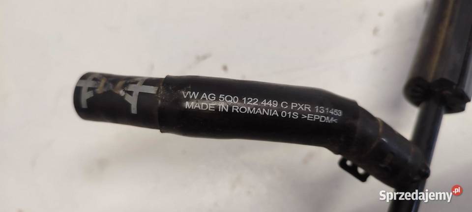 VW TIGUAN II RURA PRZEWÓD WODY 5Q0121449A