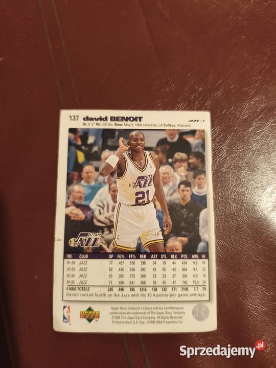 Karty gwiazdy NBA Konin