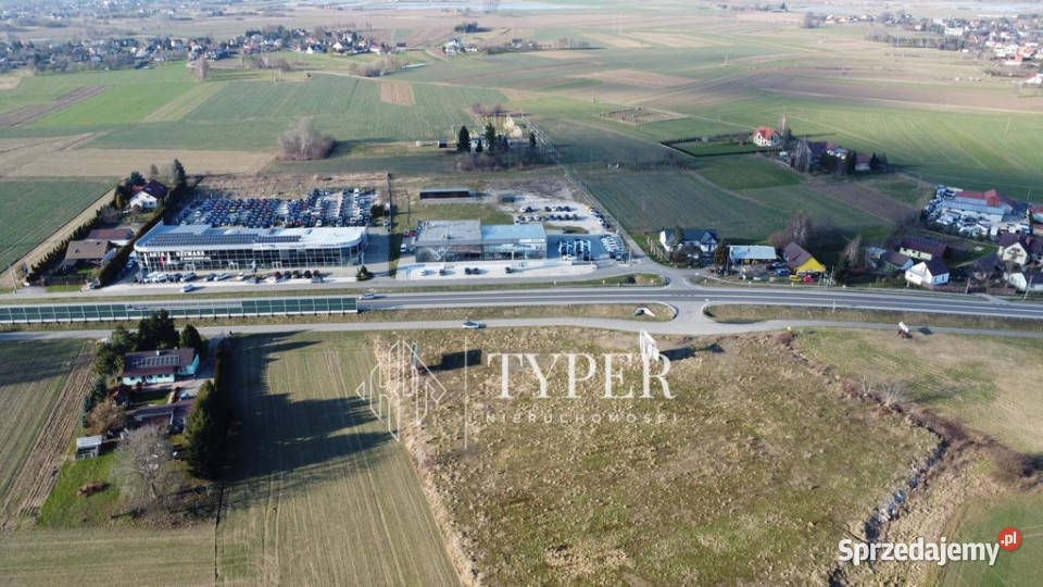 Działka z potężnym potencjałem 106 ha Łukanowice