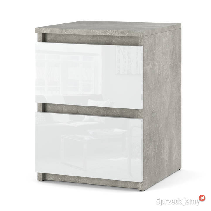 Szafka Nocna Do Sypialni 2 Szuflady Stolik 40cm Elbląg