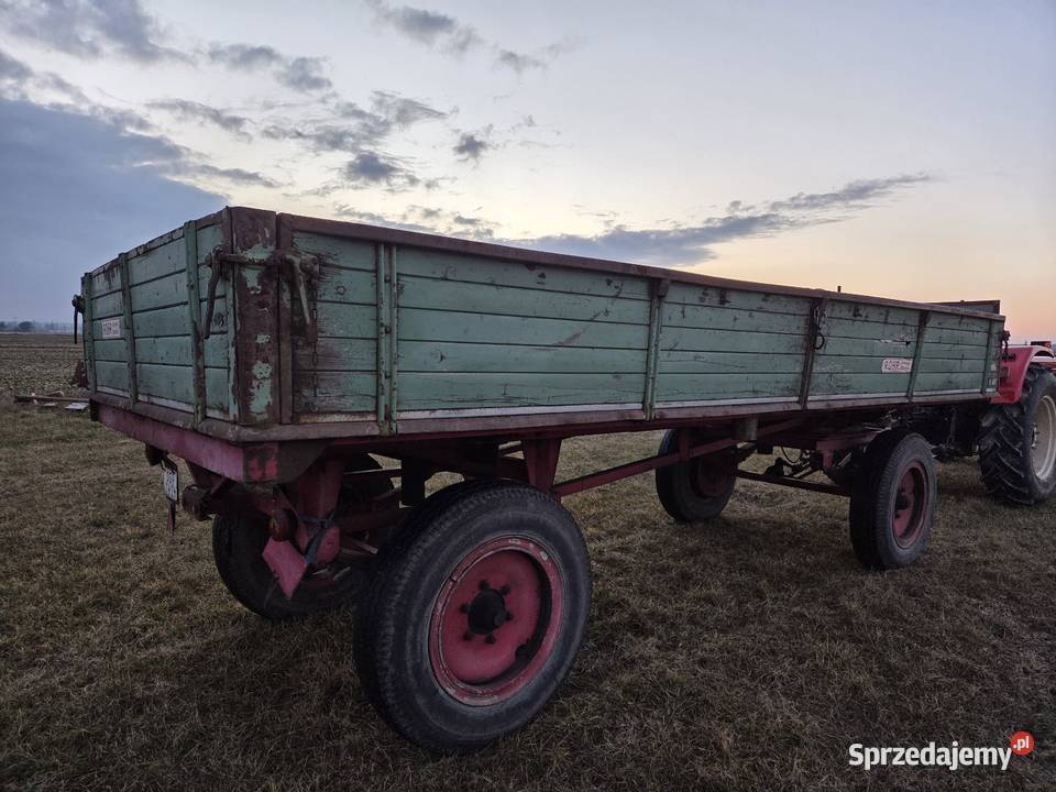 Przyczepa niemiecka wywrotka Rohr 8t śląskie