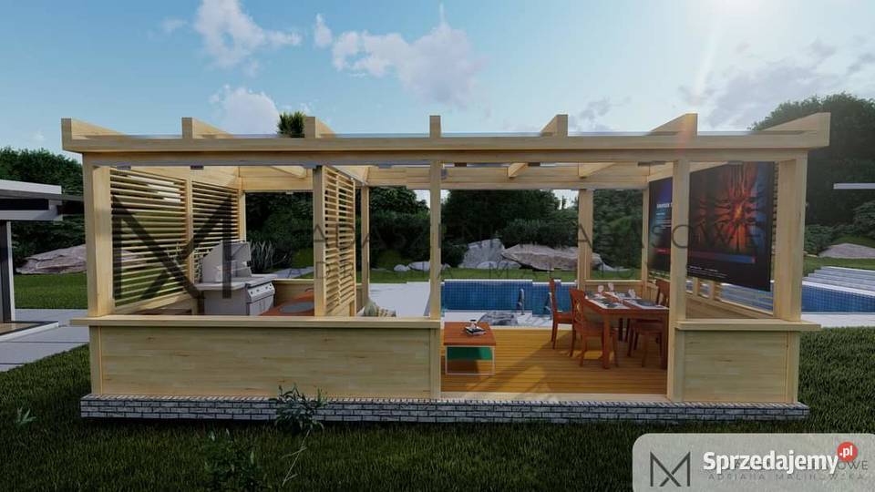 Nowoczesna altana ogrodowa Grudziądz
