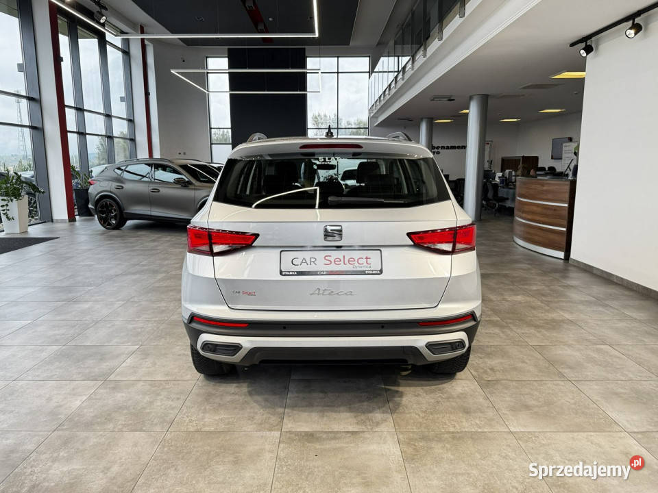 Seat Ateca Style 15TSI 150 DSG 2023 r salon I wielofunkcyjna kierownica Samochody osobowe Myślenice