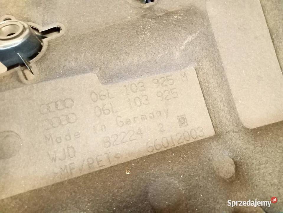 PŁYTA POKRYWA SILNIKA AUDI A5 8W 20 TFSI Pozostałe Rakoniewice