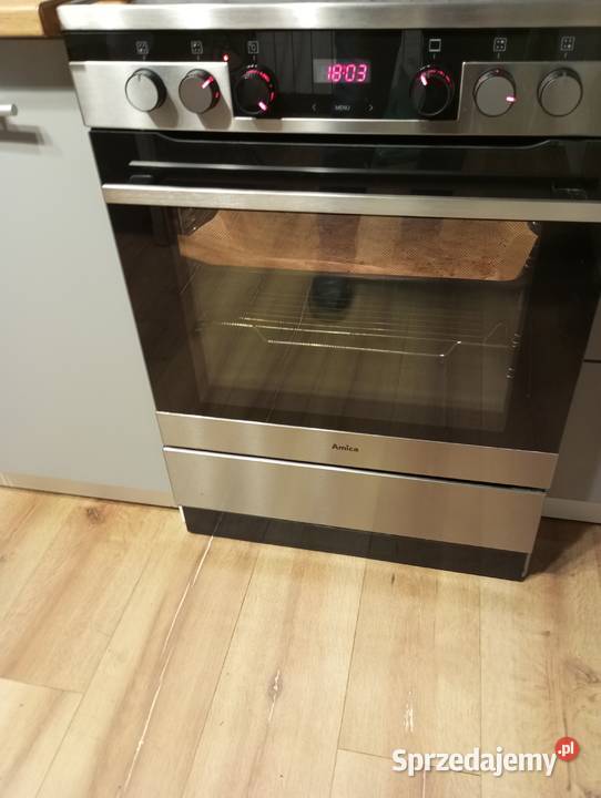 kuchnia amica z płytą ceramiczną