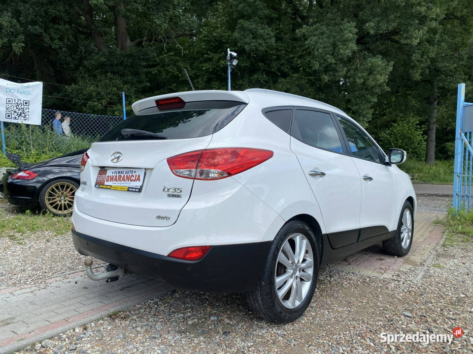 Hyundai ix35 20crdi 4x4 AWD skóry ledy Navi czujnik zmierzchu Gdańsk