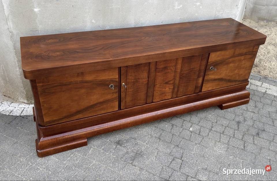 KomodaSzafka RTV Orzech 170 Art Deco Antyk Warszawa
