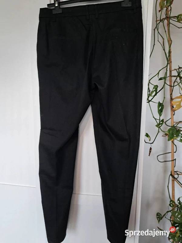 Czarne eleganckie spodnie klasyka w Twojej Odzież damska Trąbki Wielkie