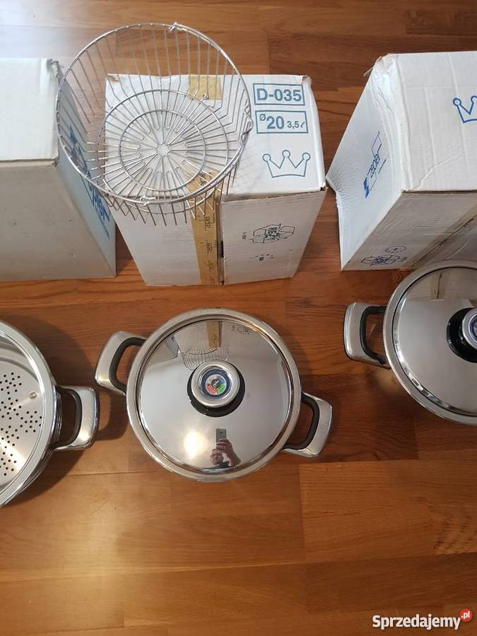 Garnki zepter Nowe Ustroń sprzedam