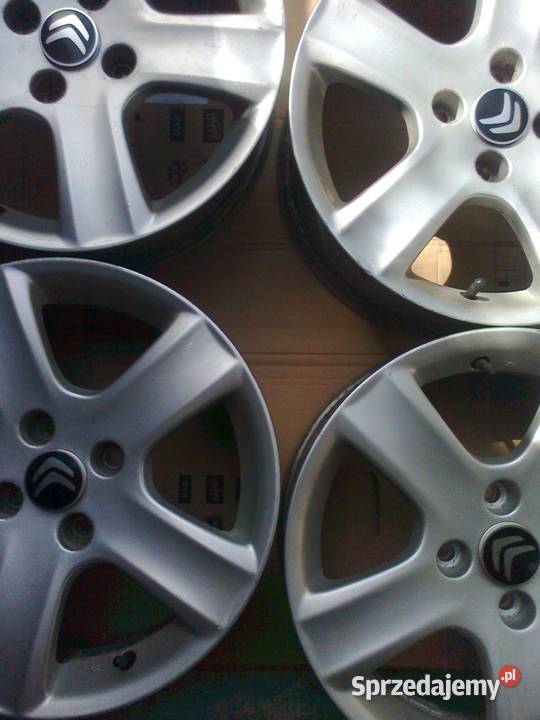 felgi aluminiowe 16 Citroen C4 C5 aluminiowe Jarosław