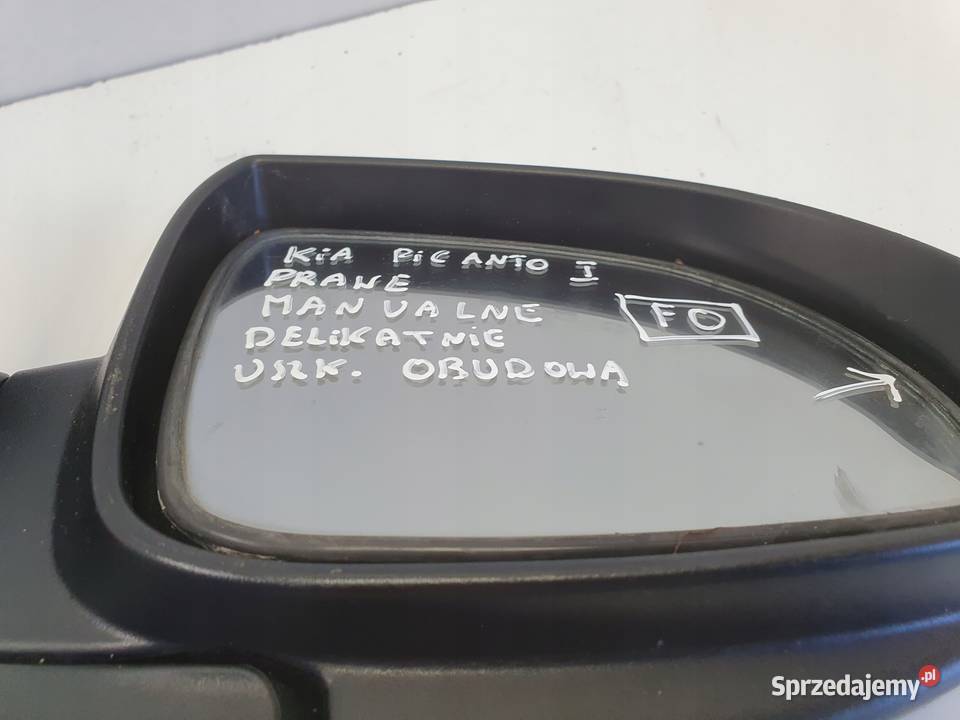Kia Picato I 0311r LUSTERKO PRAWE PASAŻERA Lusterka zewnętrzne lubelskie Janów