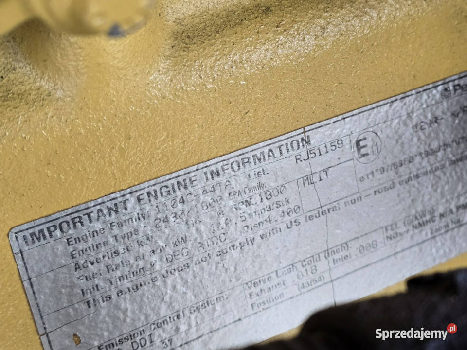 specjalistyczny Caterpillar Olympian GEP 88