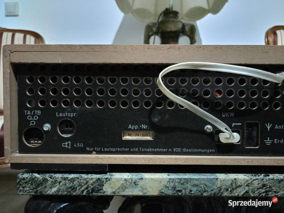 Zabytkowe Radio Graetz CHANSON Germany Vintage wielkopolskie Drawski Młyn