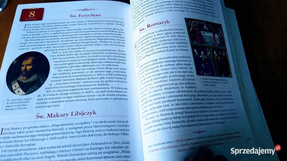 Święty pośród świętych wyniesieni na ołtarze Proza i poezja pomorskie Gdańsk sprzedam