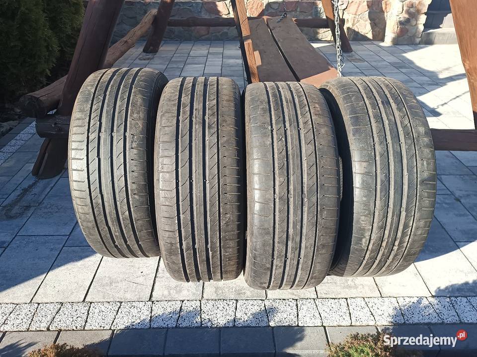 opony 20545r17 Continental conti sport contact3 Samochodowe lubelskie Wólka Plebańska sprzedam