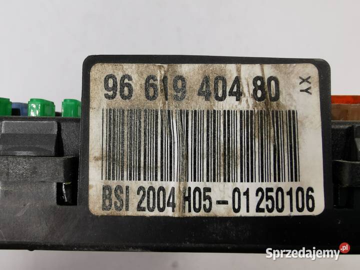 Sterownik Silnika Citroen C4 16 HDI 9661377280 Wyszków