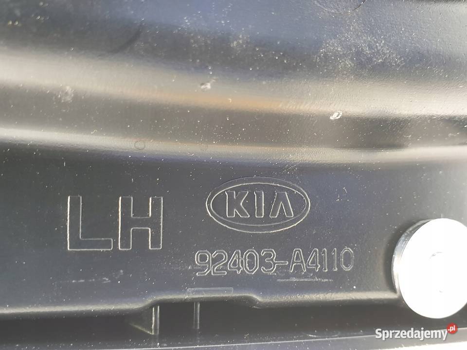 Kia Carens IV TYLNA LAMPA LEWA tył W KLAPE LED Rudka sprzedam
