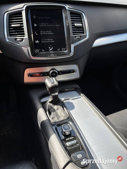 Volvo XC90 2019 T6 Momentum 21 Harman Kardon łódzkie Łódź