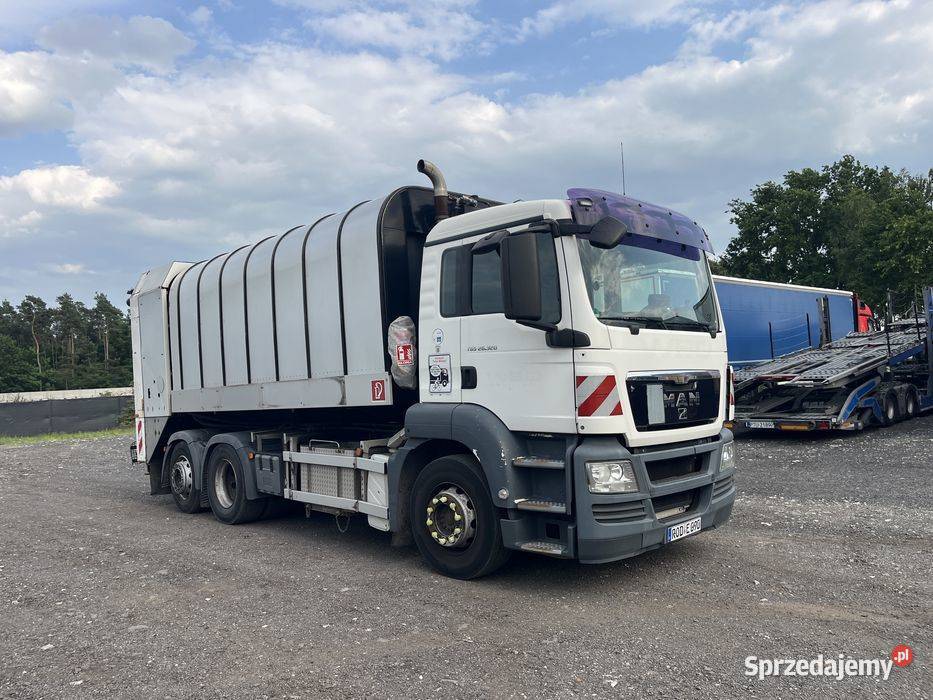 Śmieciarka MAN TGS 26320 6x2 160 Części maszyn i innych pojazdów Tuliszków