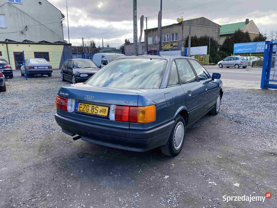 Audi 80 B3 20 benz Automat Oryginalny Lakier automatyczna łódzkie Zgierz