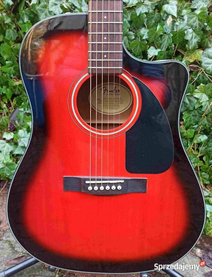 Gitara elektro akustyczna Fender CD60CE SB Instrumenty łódzkie Tuszyn sprzedam