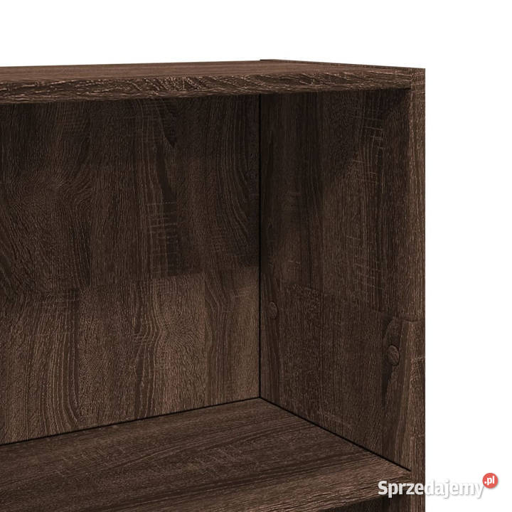 Regał brązowy dąb 40x24x109 materiał Warszawa sprzedam
