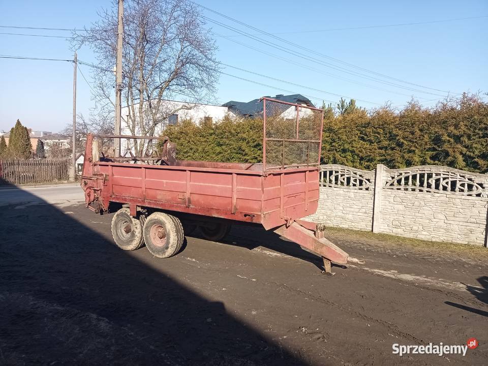 Rozrzutnik obornika tandem 6t nieuszkodzony Tychy