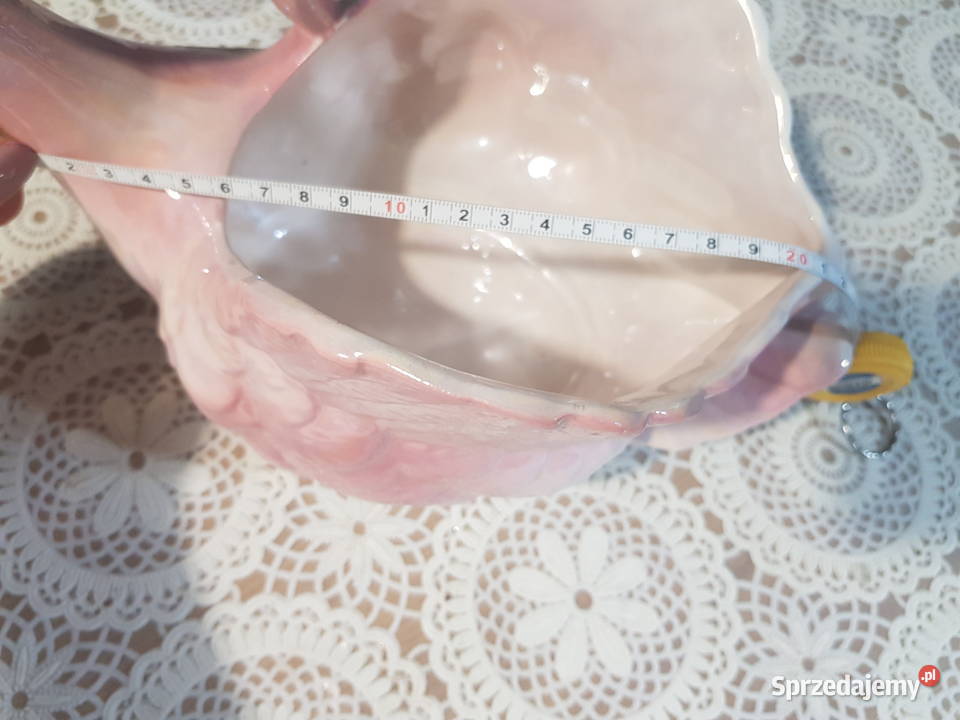 Łabędź z porcelany wielkopolskie Wola Podłężna sprzedam