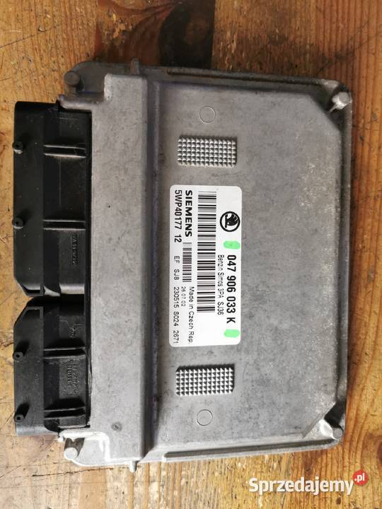 Komputer silnika Skoda fabia 1 047906033K Margonin