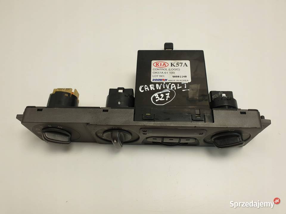 Kia Carnival I PANEL STEROWANIA NAWIEWEM Rudka