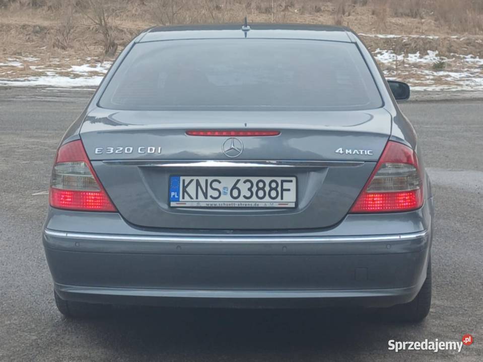 MercedesBenz Klasa E W211 30 320cdi 4matic 2006 4/5 Klasa E Piwniczna-Zdrój