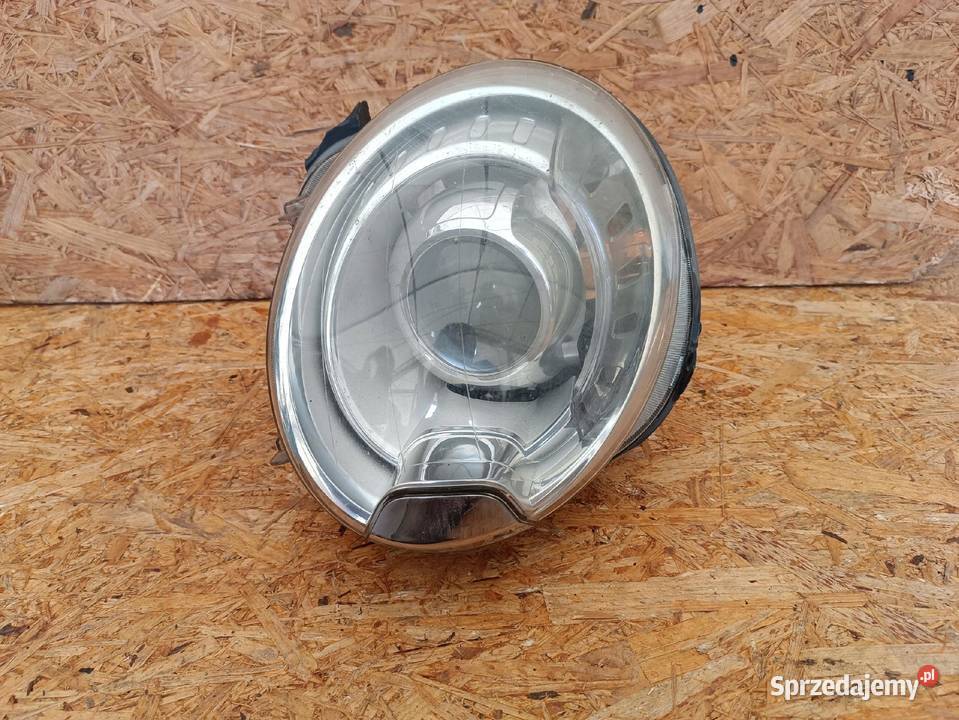 REFLEKTOR LAMPA PRAWA PRZÓD EU XENON FIAT 500 07 Nowy Tomyśl