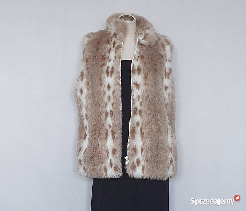 Kamizelka Bezrękawnik Sztuczne Futro Futerko Rozmiar 38(M) Katowice sprzedam