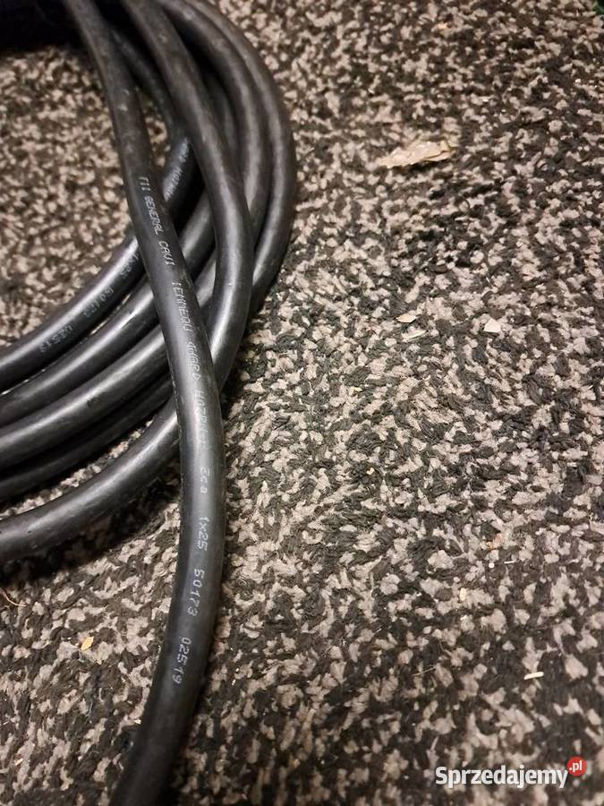 Przewod kabel linka w gumie 25mm śląskie Katowice