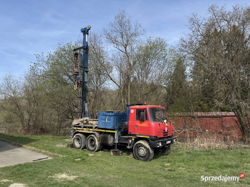 Wiertnica Wirth ECO1 na podwoziu Tatra 815 dolnośląskie