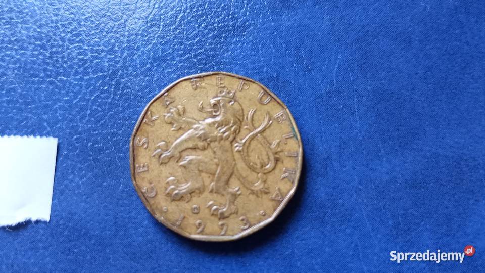 Stare monety 20 koron 1993 Czechy Lesko