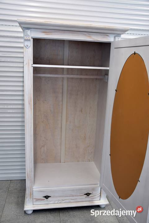 szafa z lustrem z drewna sosnowego nowa Olsztyn sprzedam