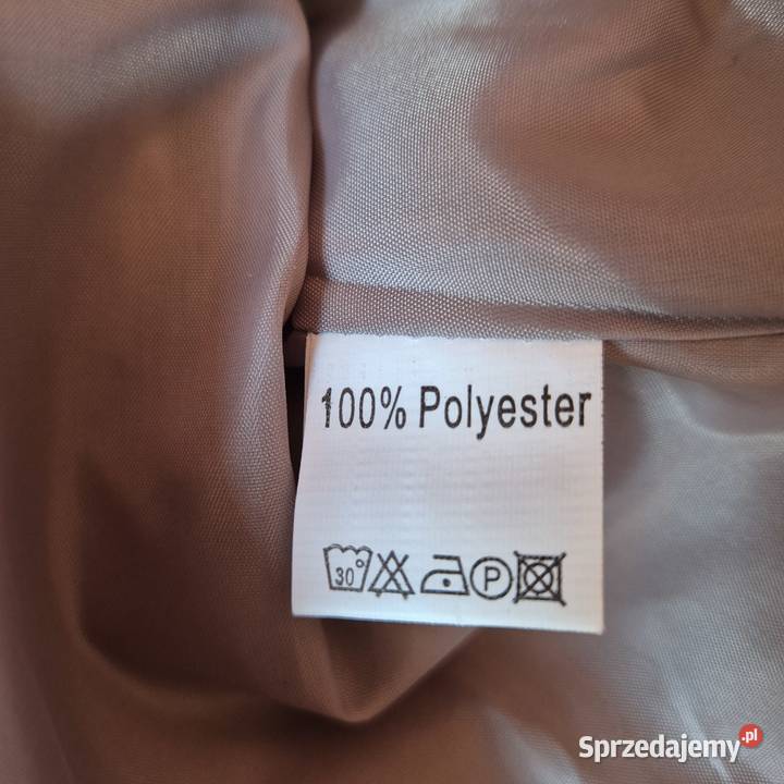 Cienki płaszcz damski rozmiar L fioletowy Brzesko