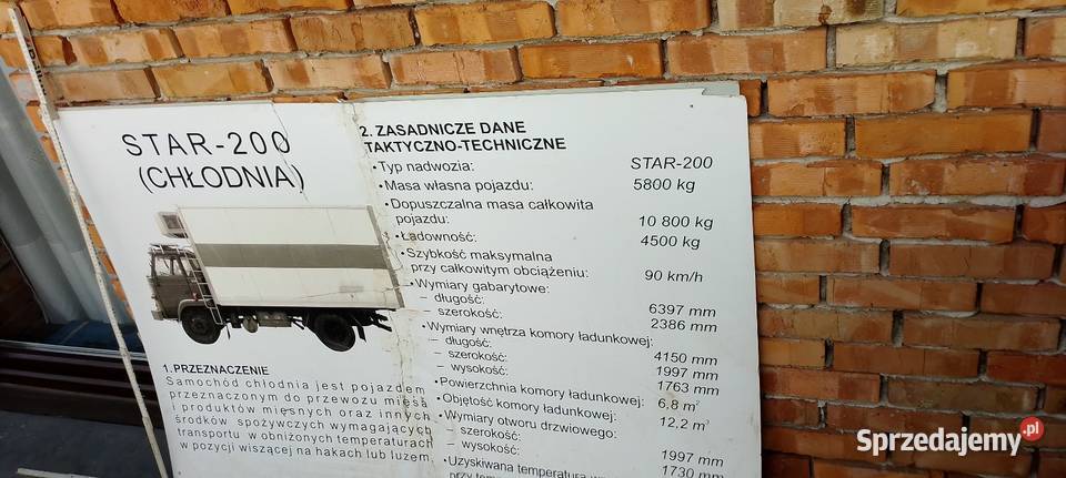 Star 200 chłodnia plansz szkoleniowa prosto z Jarosław
