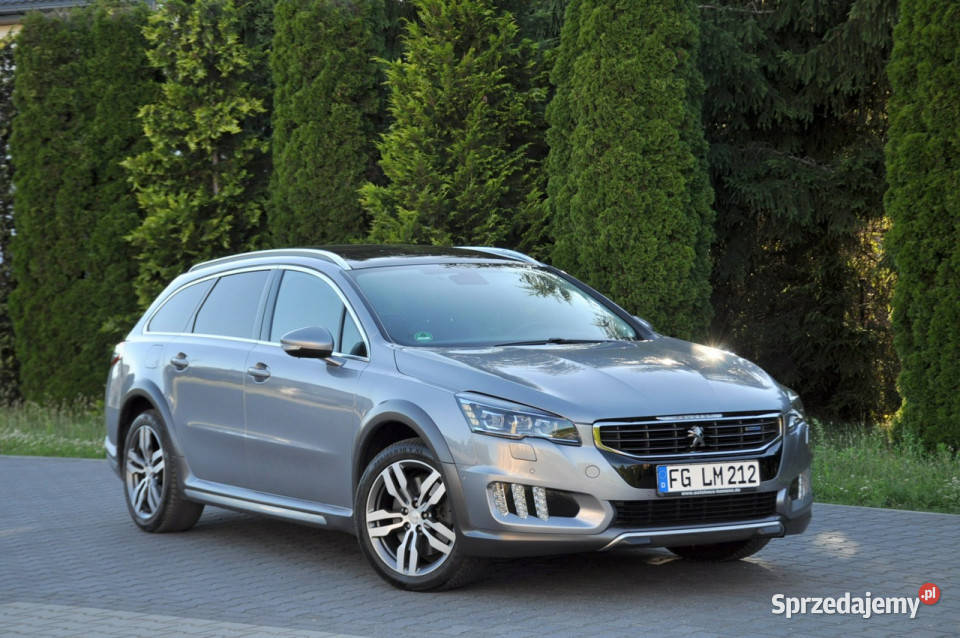 Peugeot 508 RXH 20HDI180Full LedNaviSkóryHead automatyczna Ostrów Mazowiecka sprzedam
