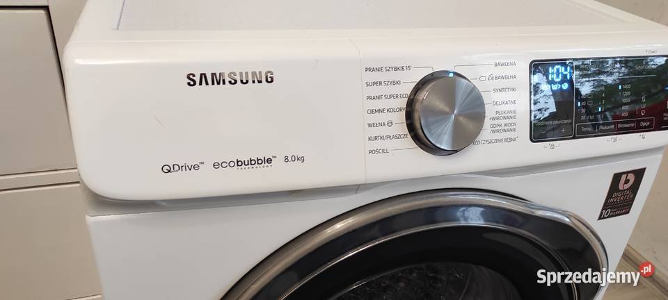 Pralka Samsung Ecobubble 9 1400obr mazowieckie Warszawa sprzedam
