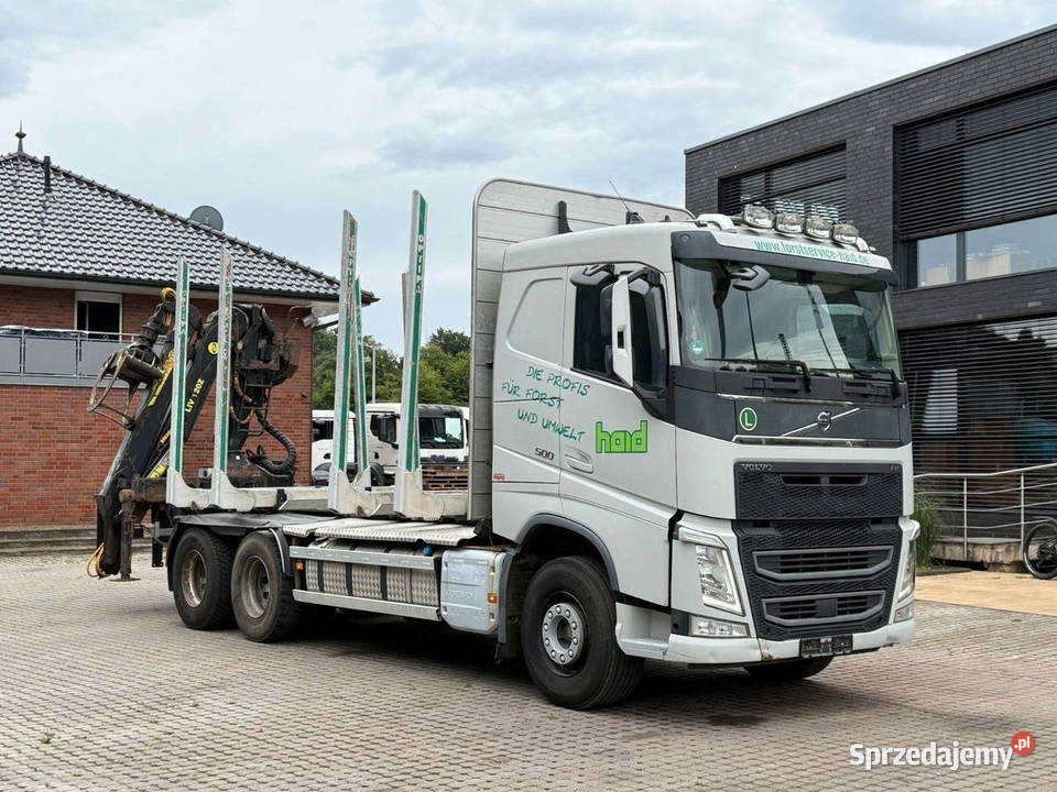 Volvo FH 6x4 klonice dzwig do drewna Warszawa