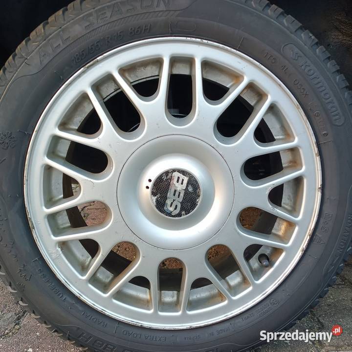 Felgi bbs 15 4x100 Golf Jetta Corrado Leszno sprzedam